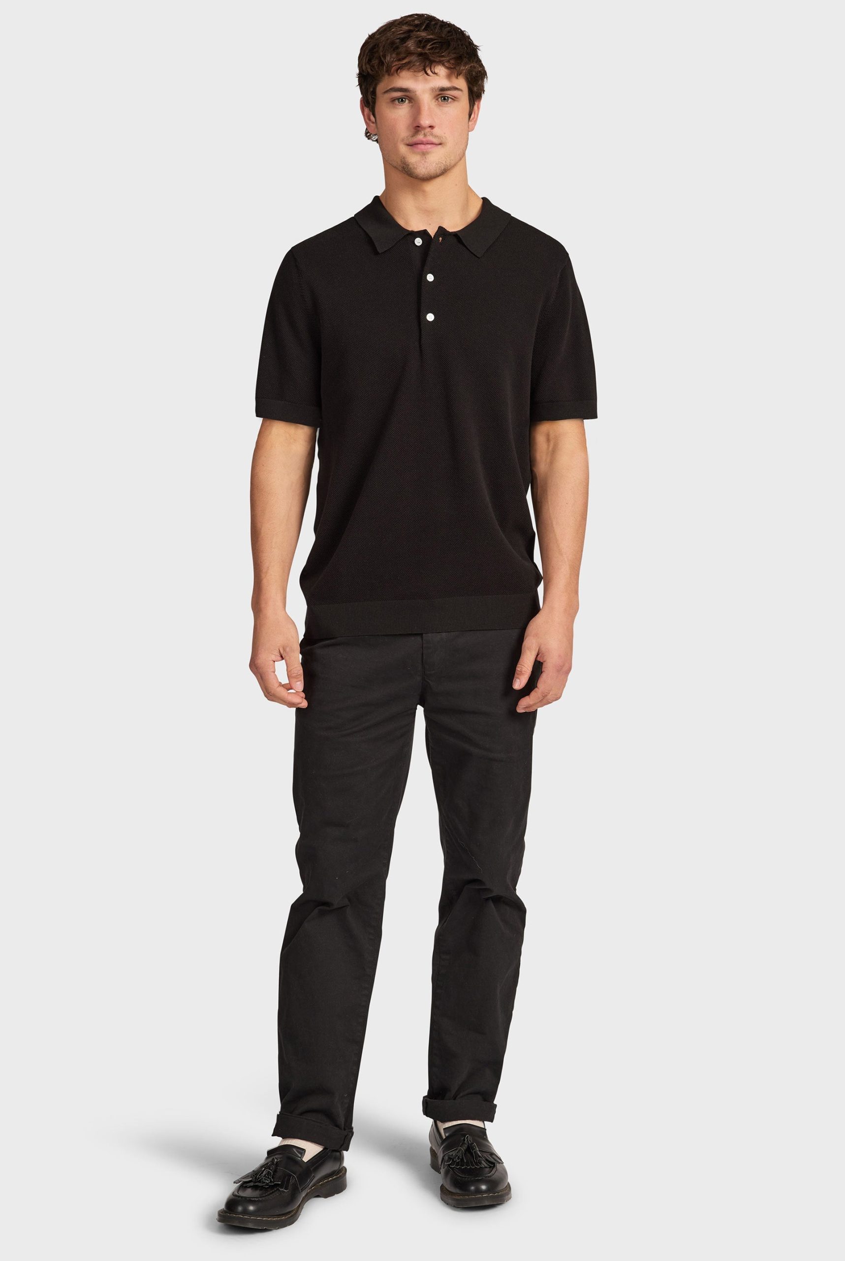 Riley Knit Polo - Image 3
