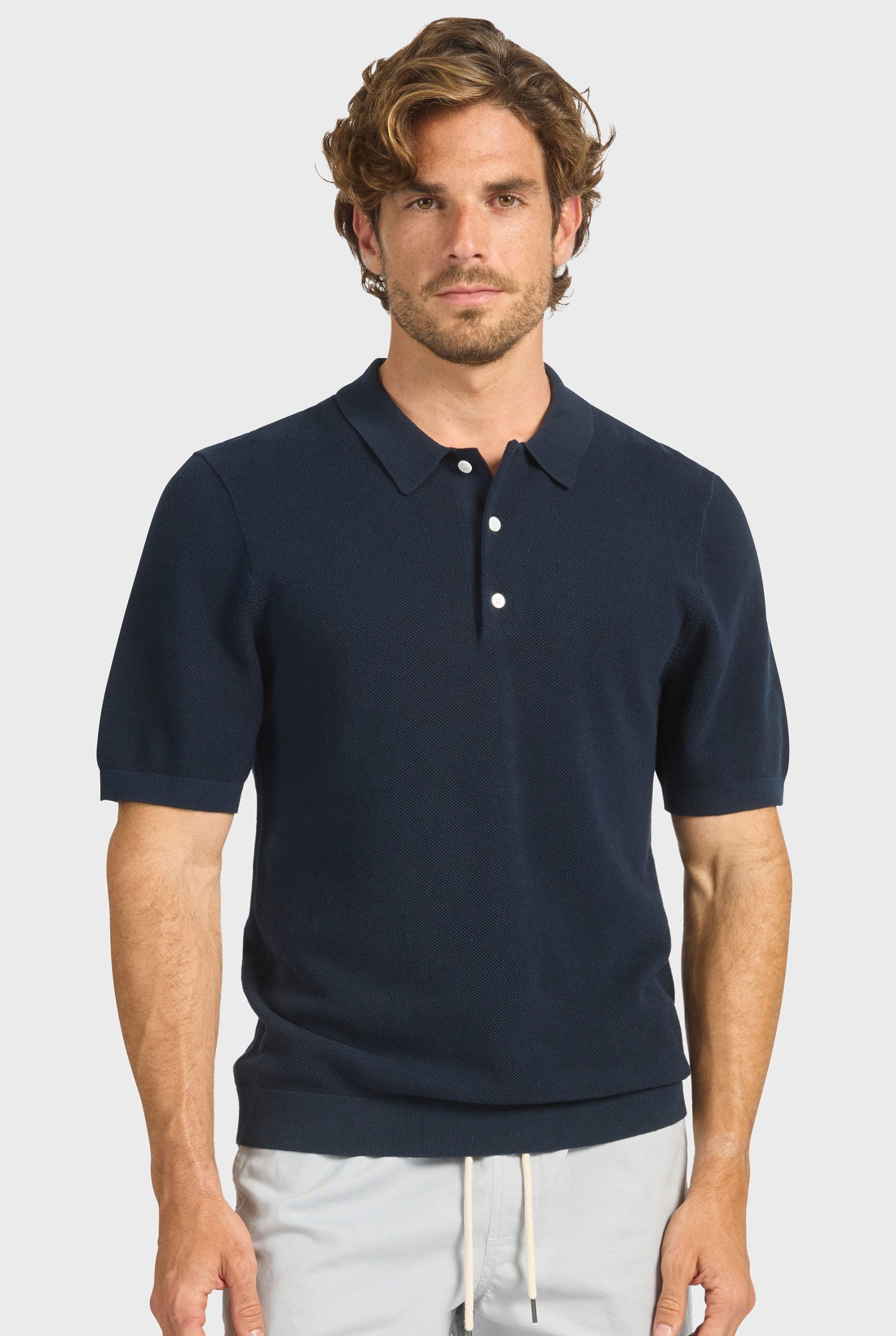 Riley Knit Polo - Image 3