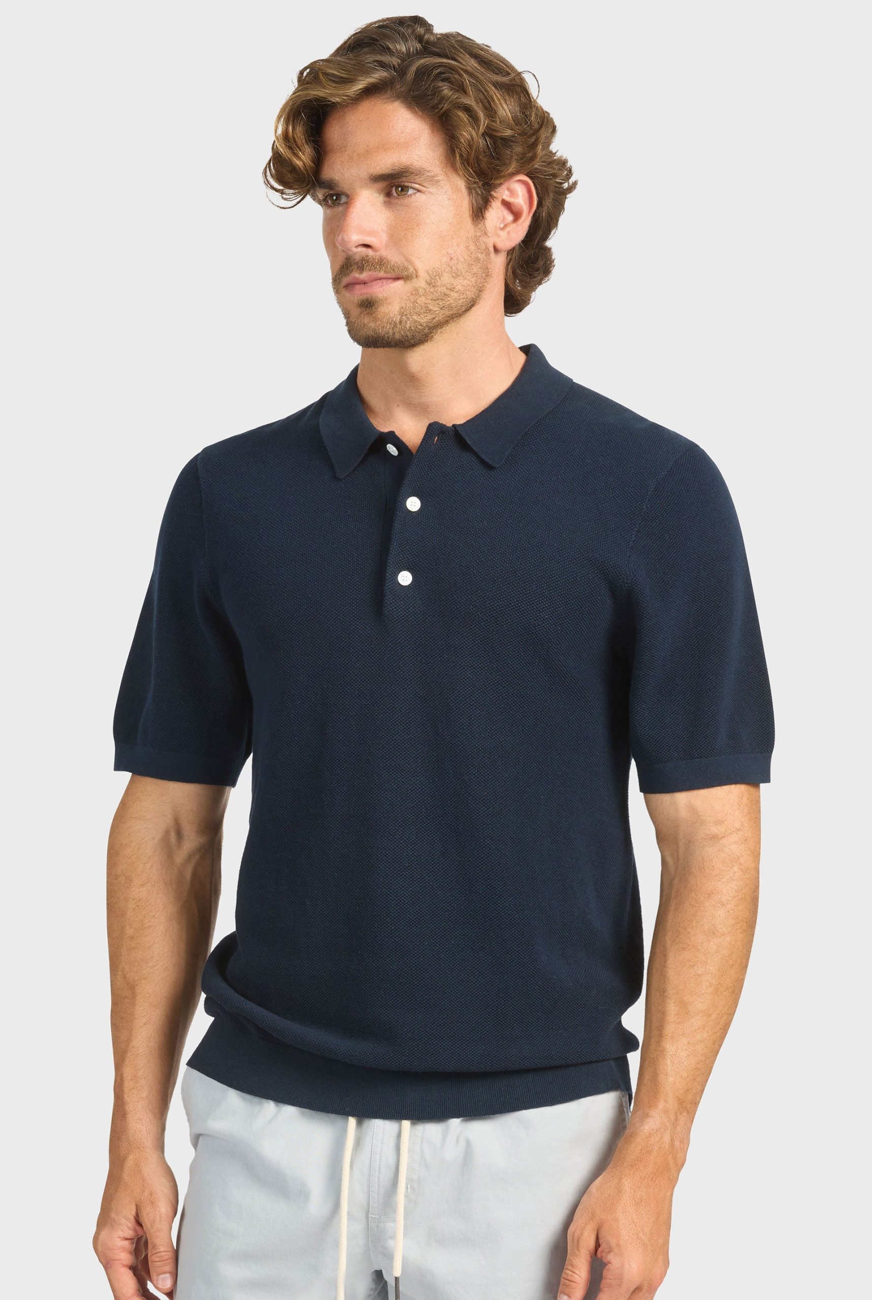 Riley Knit Polo - Image 4