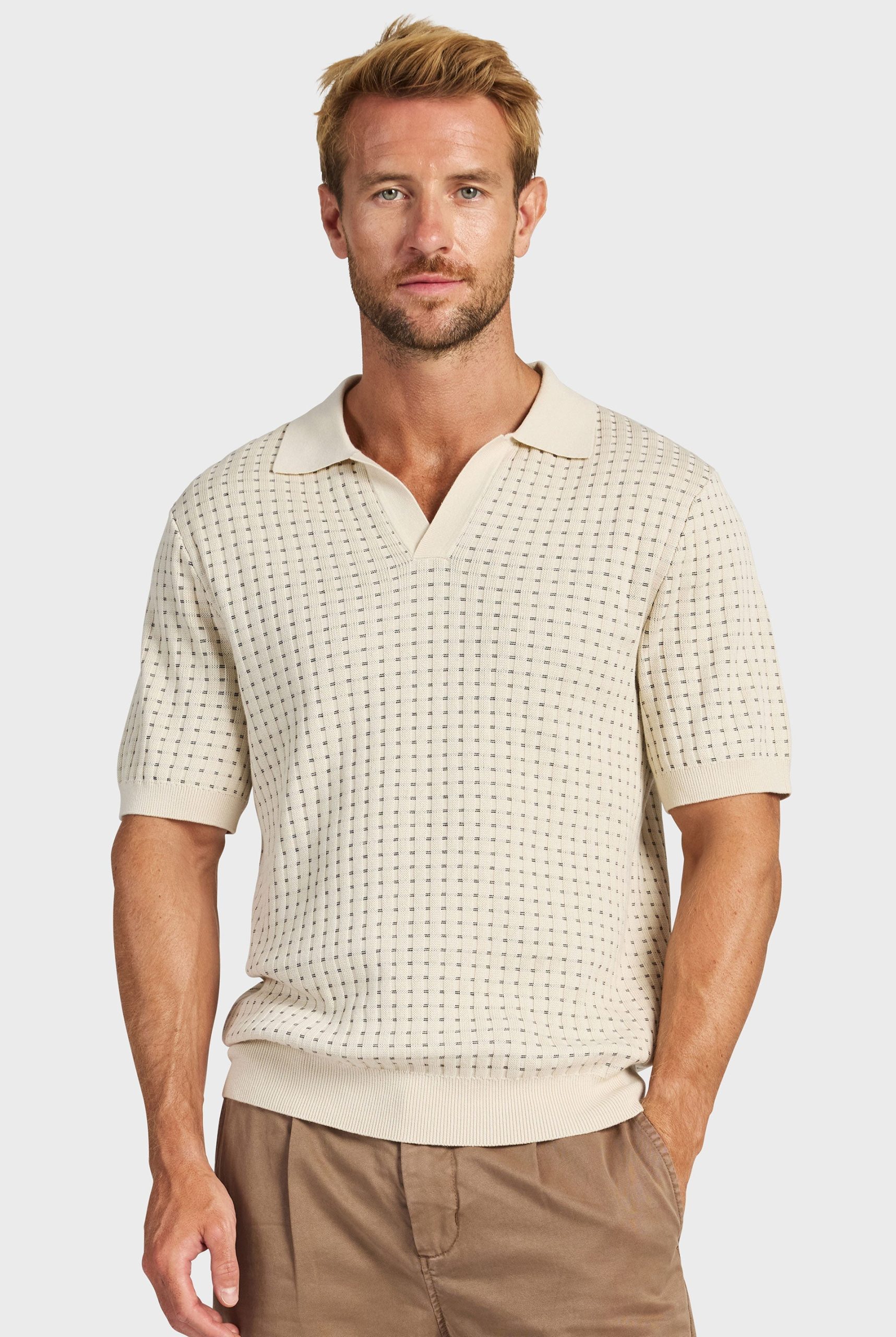 Sanders Knit Polo - Image 2