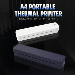Portable A4 Tattoo Printer Inkless Thermal Printer Wireless Bluetooth Multifunctional Tattoo Stencil & Document Printer