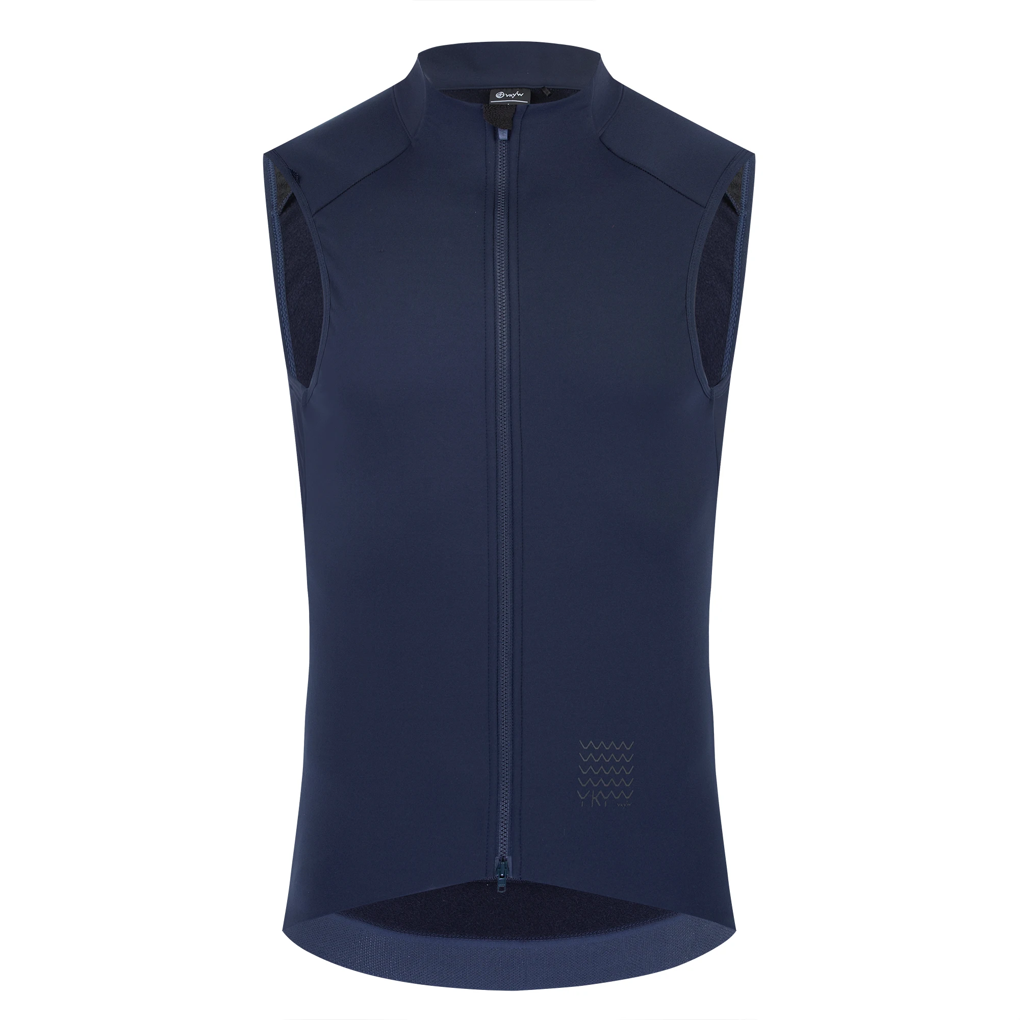 YKYWBIKE Cycling Gilet Bicycle Vest Thermal Winter Windproof 2 Way Zippers Road Bike Anti-Splash Cycling Windbreaker - Image 9