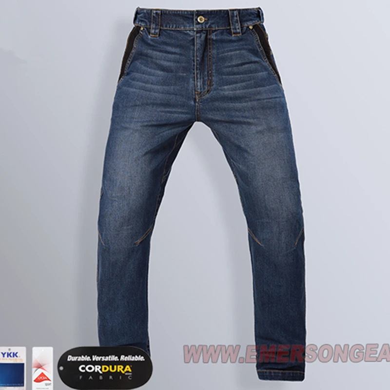 2026NEW Emersongear Blue Label Freedom Tactical Jeans Duty Cargo Trousers Ergonomic DENIM Pants Camping Hiking Hunting Outdoor - Image 3