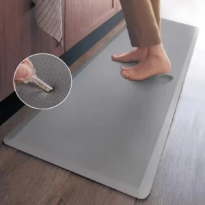 New Anti-Fatigue Standing Mat, Kitchen Mat with PVC Waterproofing, Non-Slip Kitchen Rug for Standing Desk, Kitchen, Office