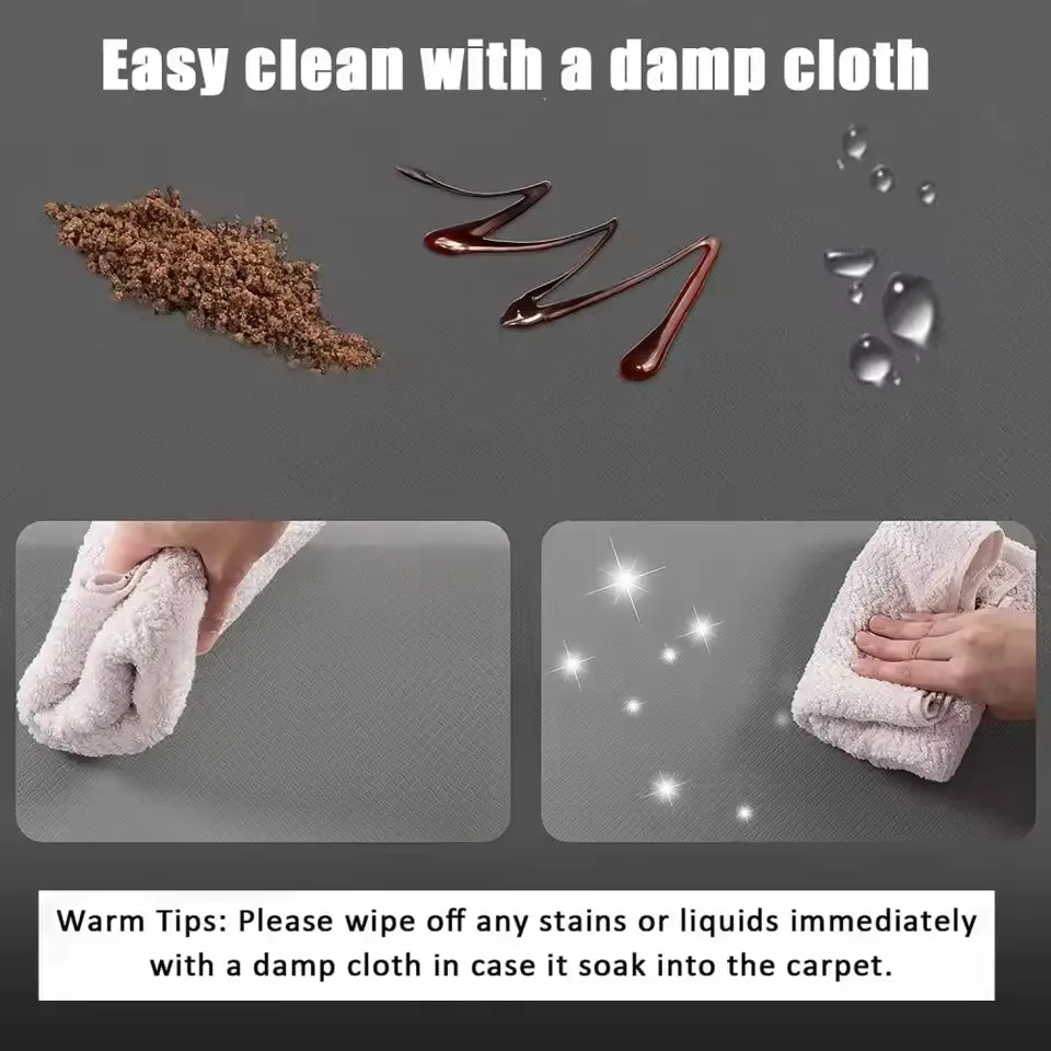 New Anti-Fatigue Standing Mat, Kitchen Mat with PVC Waterproofing, Non-Slip Kitchen Rug for Standing Desk, Kitchen, Office - Image 5