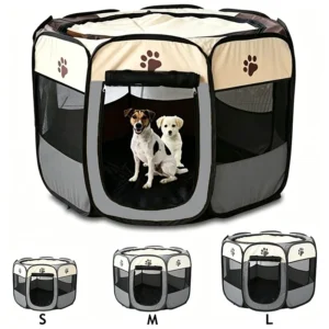Detachable Summer Pet Tent S/M/L Cat Delivery Room Outdoor Dog Bed Folding Fence Cat Nest Dog Enclosure Cage for Cats Dogs