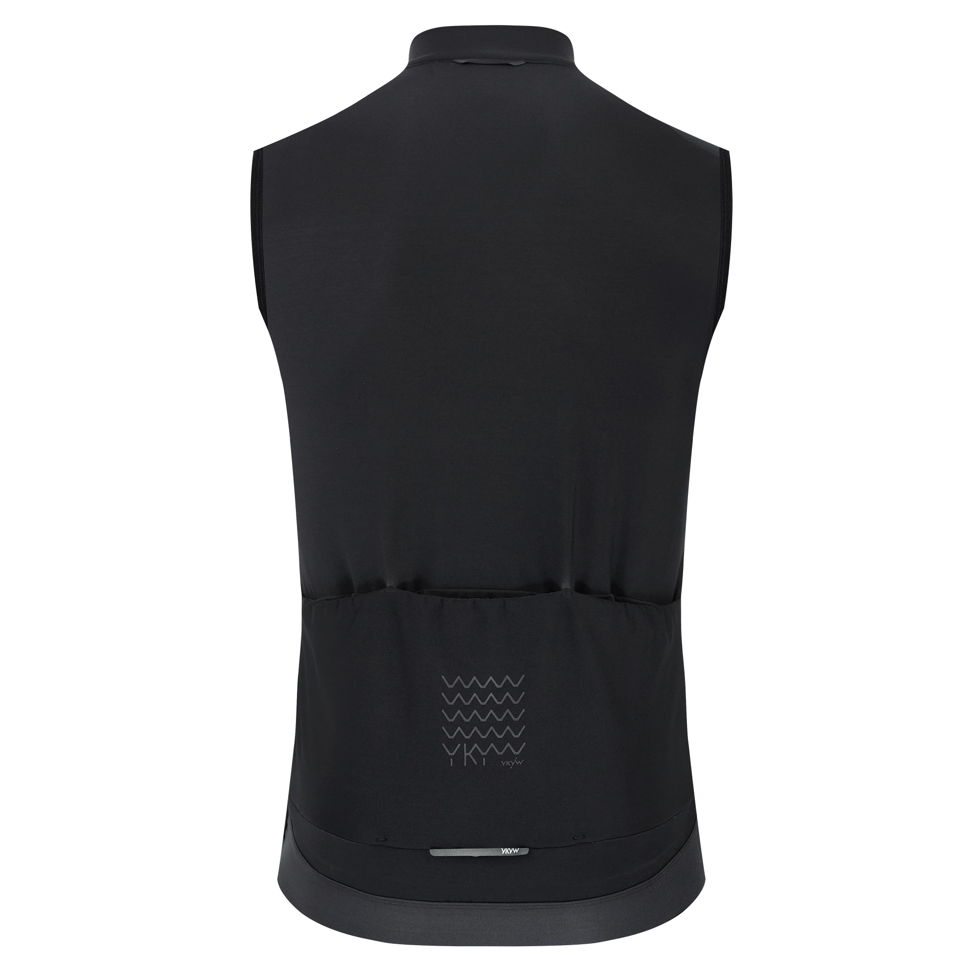 YKYWBIKE Cycling Gilet Bicycle Vest Thermal Winter Windproof 2 Way Zippers Road Bike Anti-Splash Cycling Windbreaker - Image 2
