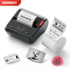 Niimbot B3S Wireless Label Printer 3 Inch Thermal Business Jewelry Barcode Sticker Maker for Mobile iOS Android Windows