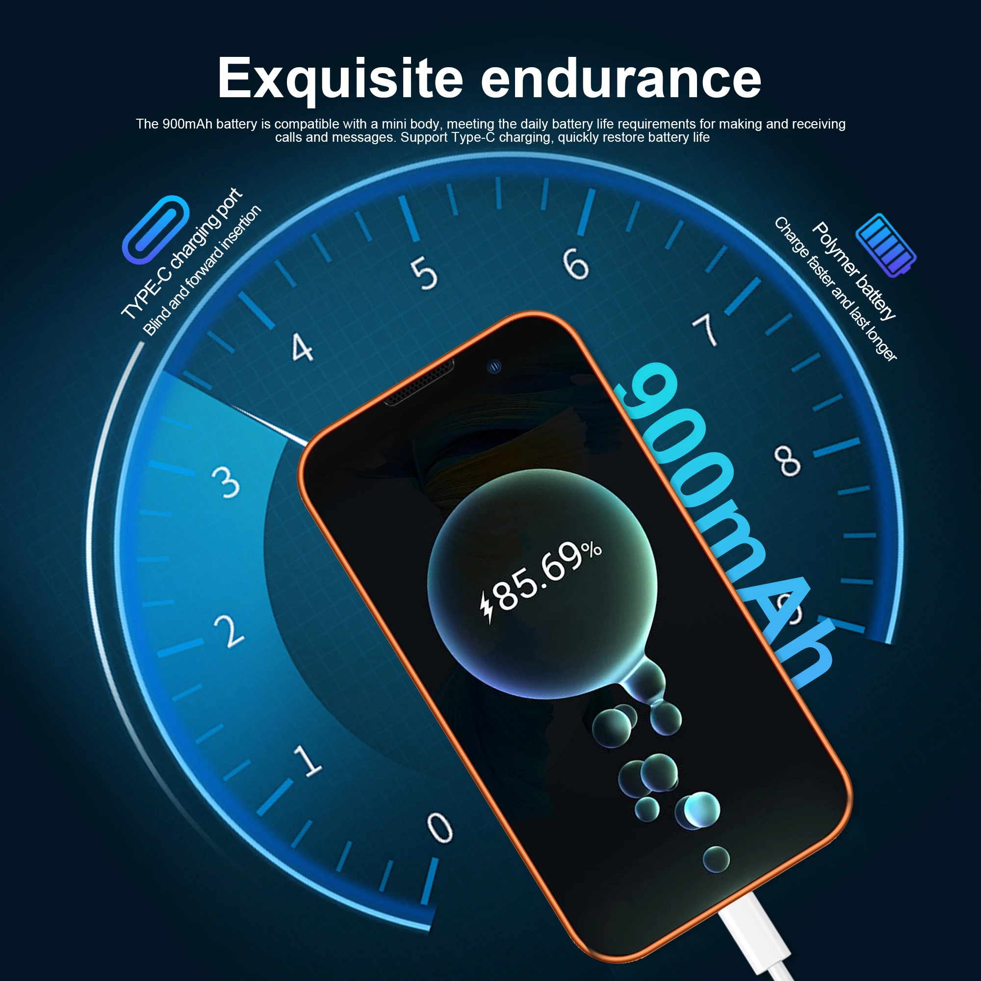 SERVO 17SE MINI 3G Tiny Smartphone Android System Play Store 2GB+16GB WhatsAPP GPS WiFi Dual SIM Card 3.0" Small Smart Cellphone - Image 2