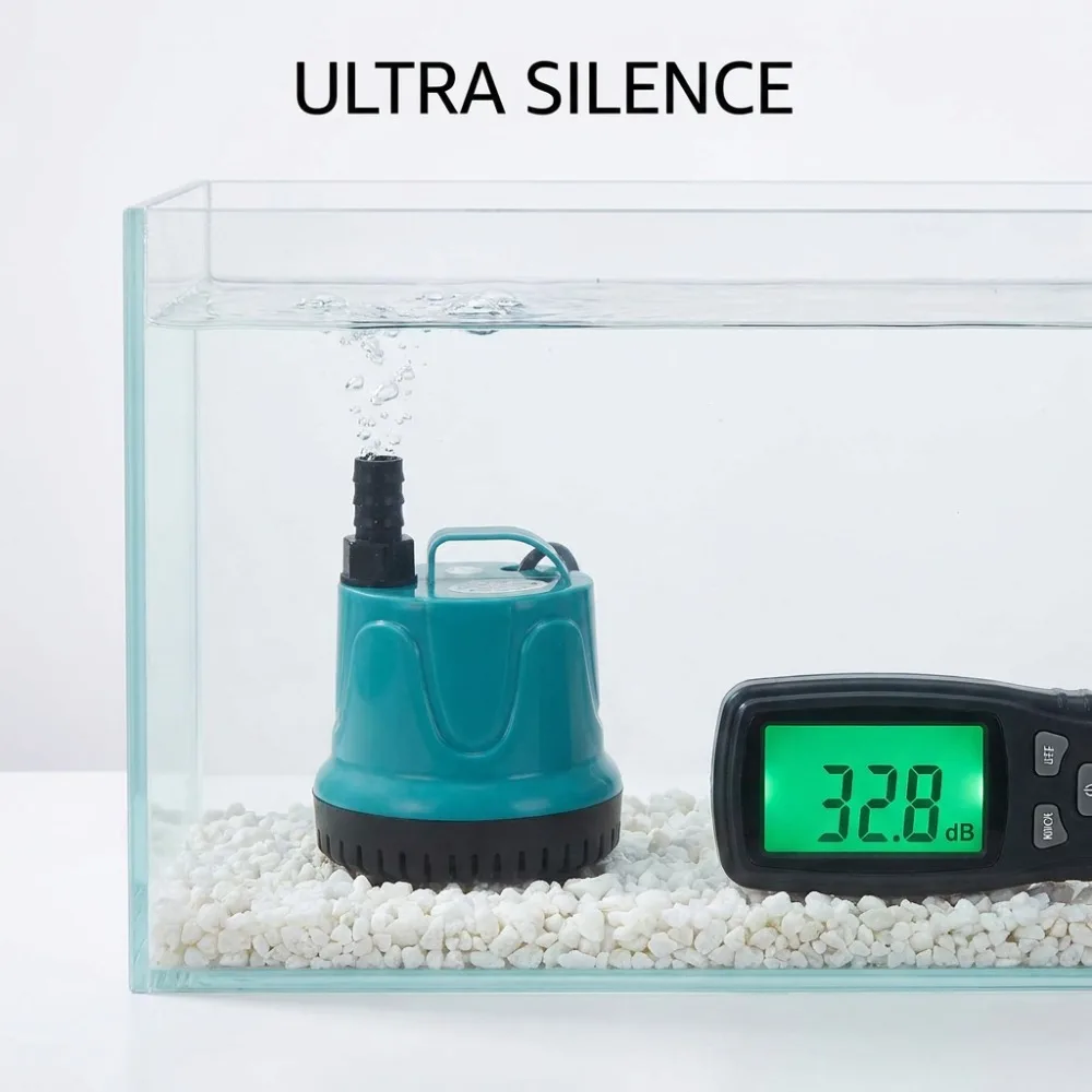 Submersible Water Pump Ultra Silence Circulation 220-240V Water Pump with Handle for Pond Aquarium Hydroponic Fish Tank Fountain - Image 2